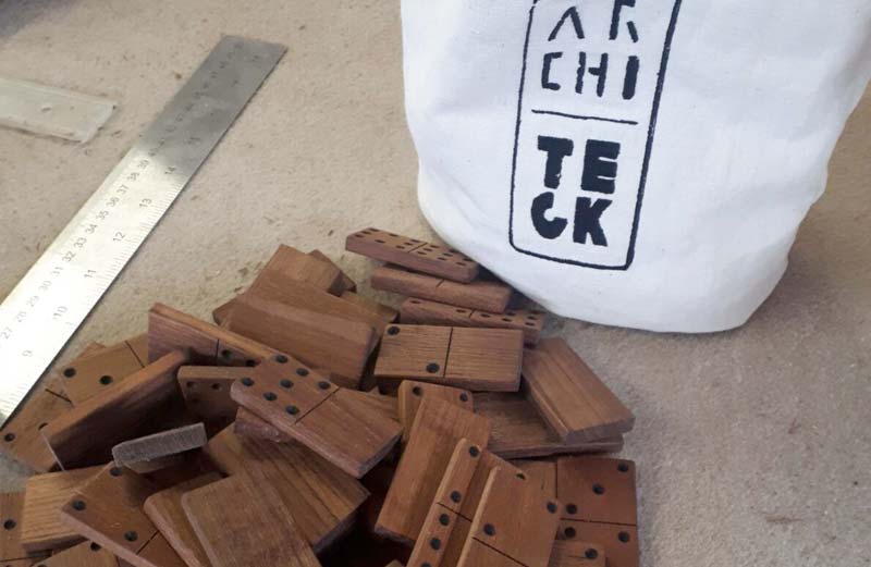 Atelier du teck recycle les chutes de bois
